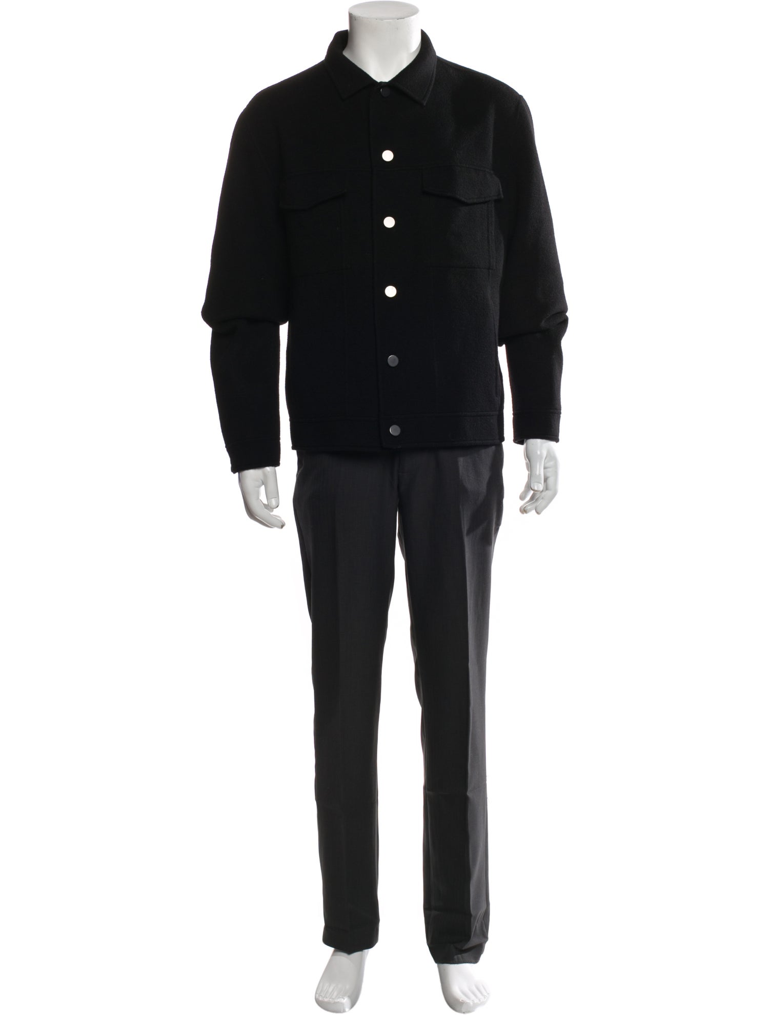 Theory Wool Trucker Jacket