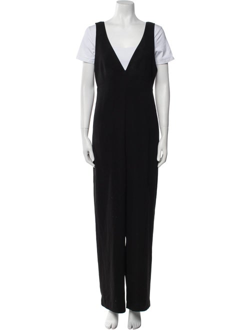 Theory Plunge Neckline Jumpsuit