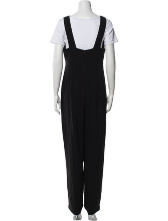 Theory Plunge Neckline Jumpsuit