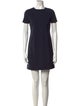 Theory Crew Neck Mini Dress