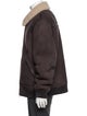 Theory Shearling Bomber Jacket