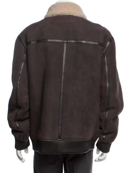 Theory Shearling Bomber Jacket