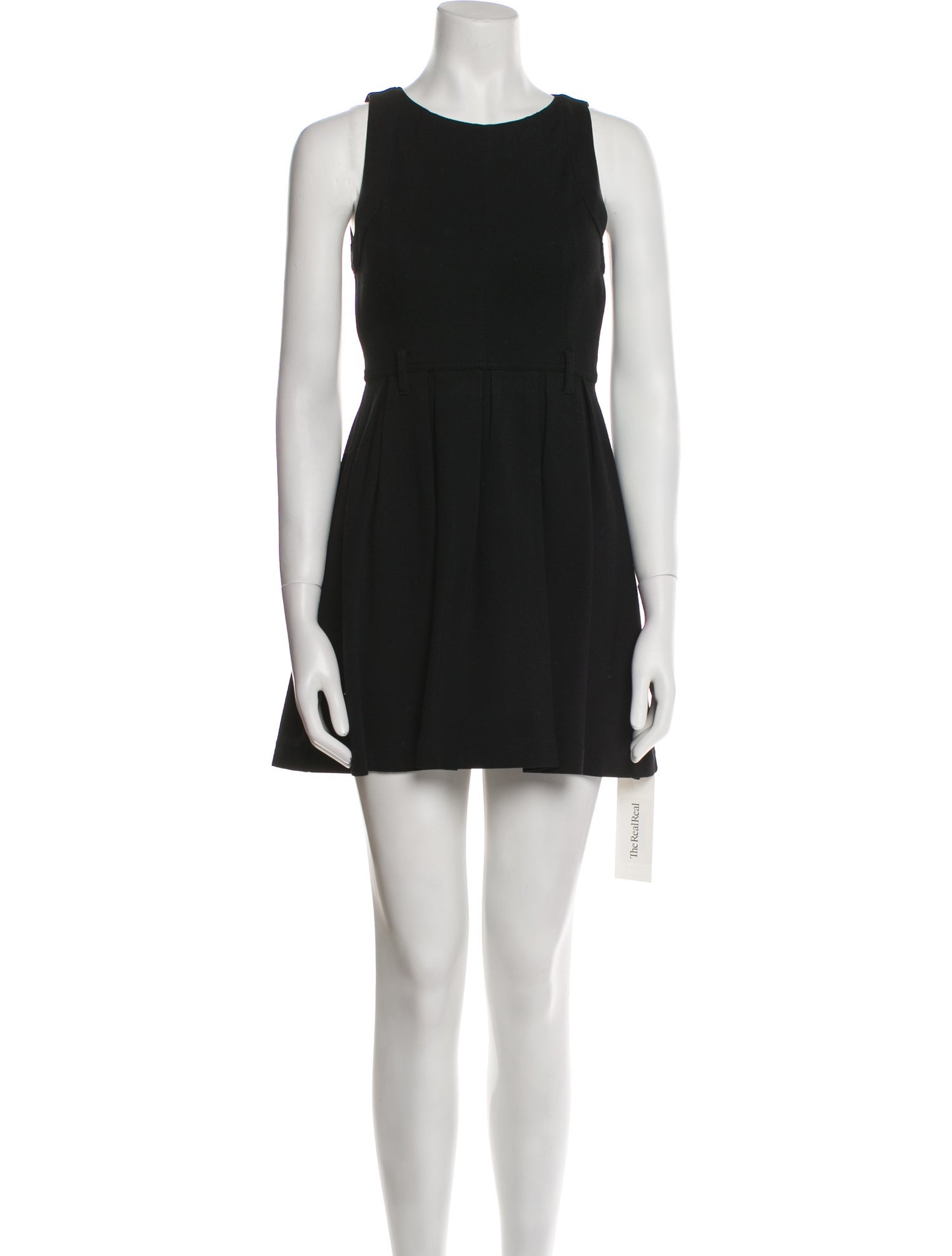 Theory Scoop Neck Mini Dress