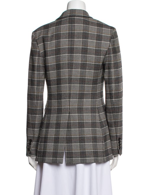 Theory Plaid Print Blazer