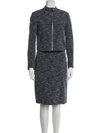 Theory Tweed Pattern Dress Set