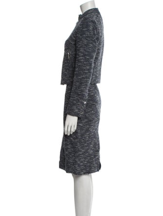 Theory Tweed Pattern Dress Set