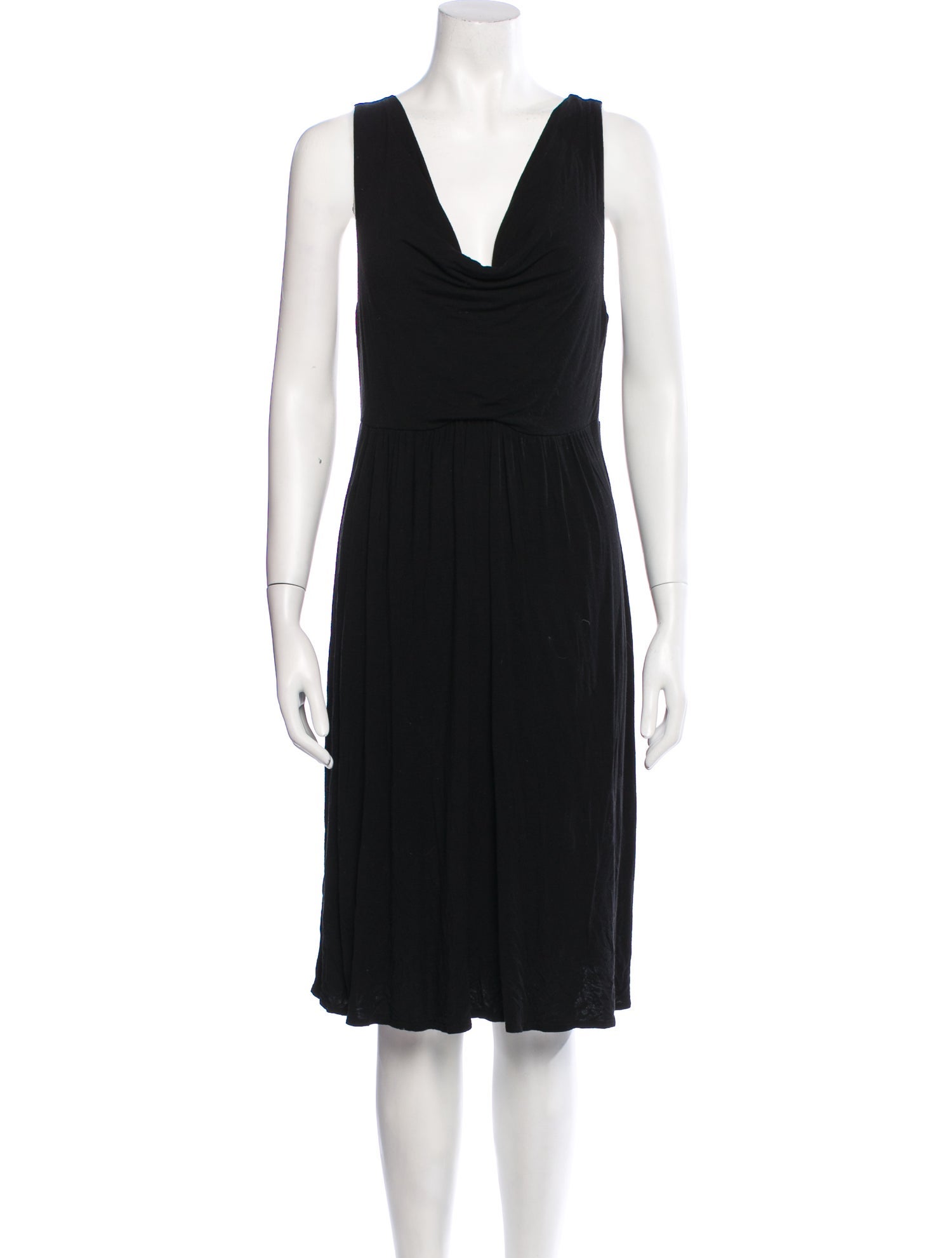 Theory Cowl Neck Mini Dress