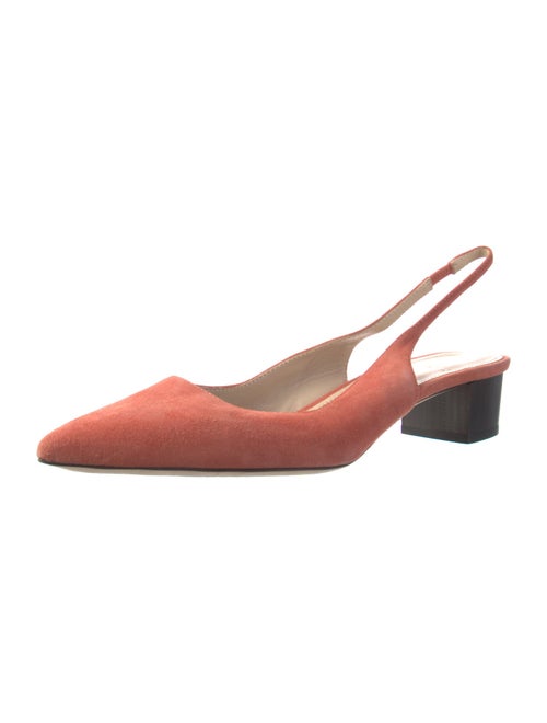 Theory Suede Slingback Pumps