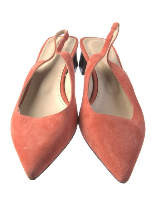 Theory Suede Slingback Pumps