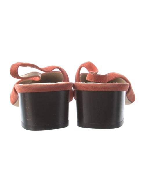 Theory Suede Slingback Pumps