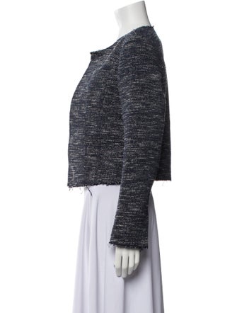 Theory Tweed Pattern Evening Jacket