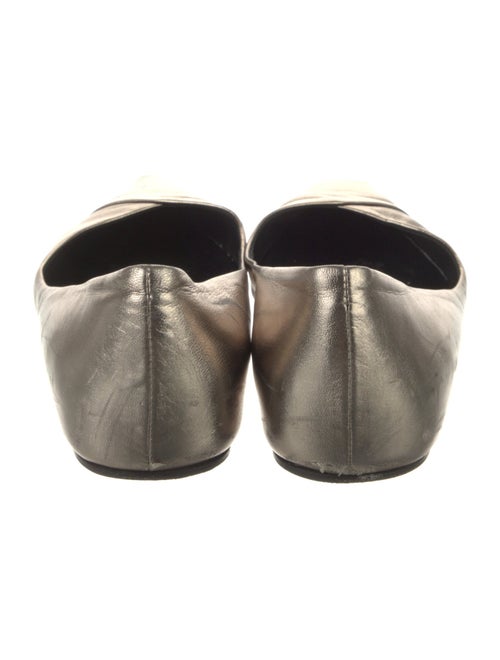 Theory Leather Ballet Flats