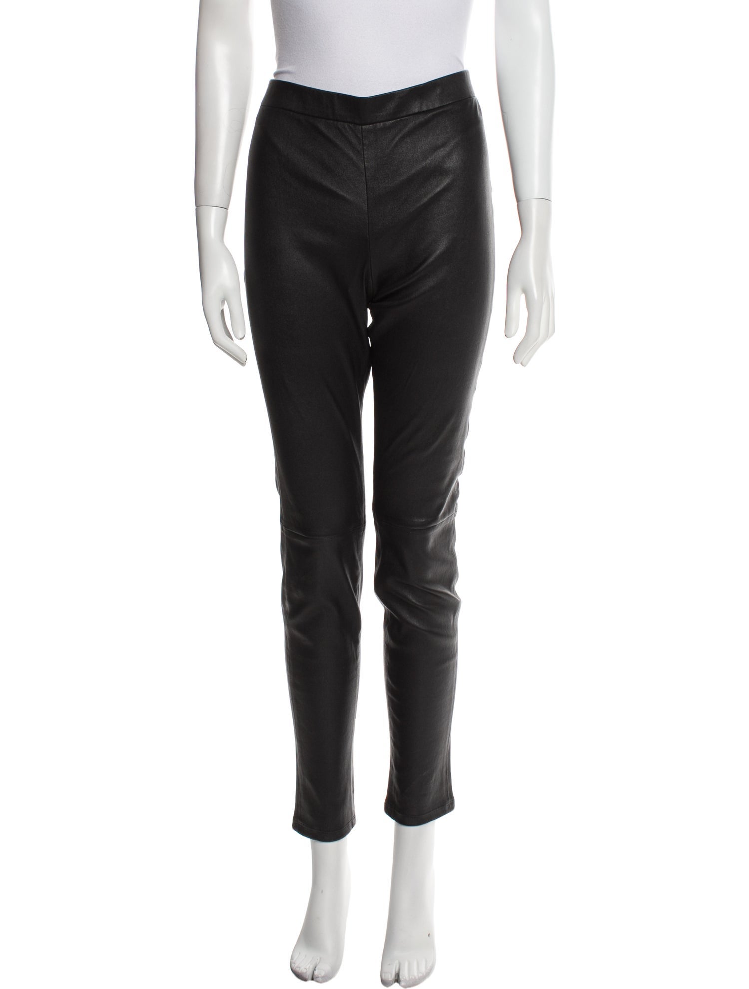 Theory Leather Skinny Leg Pants