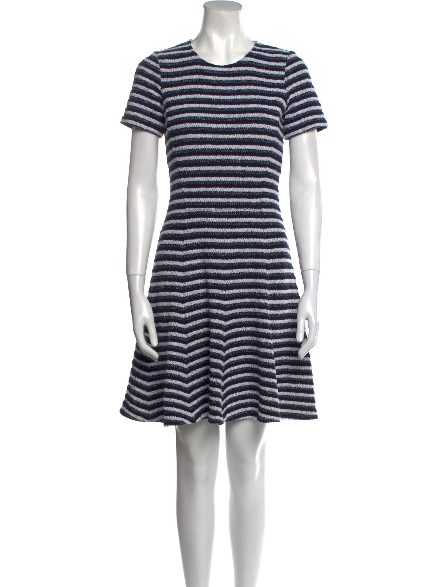Theory Striped Long Dress