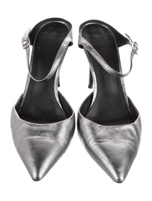 Theory Leather Mules