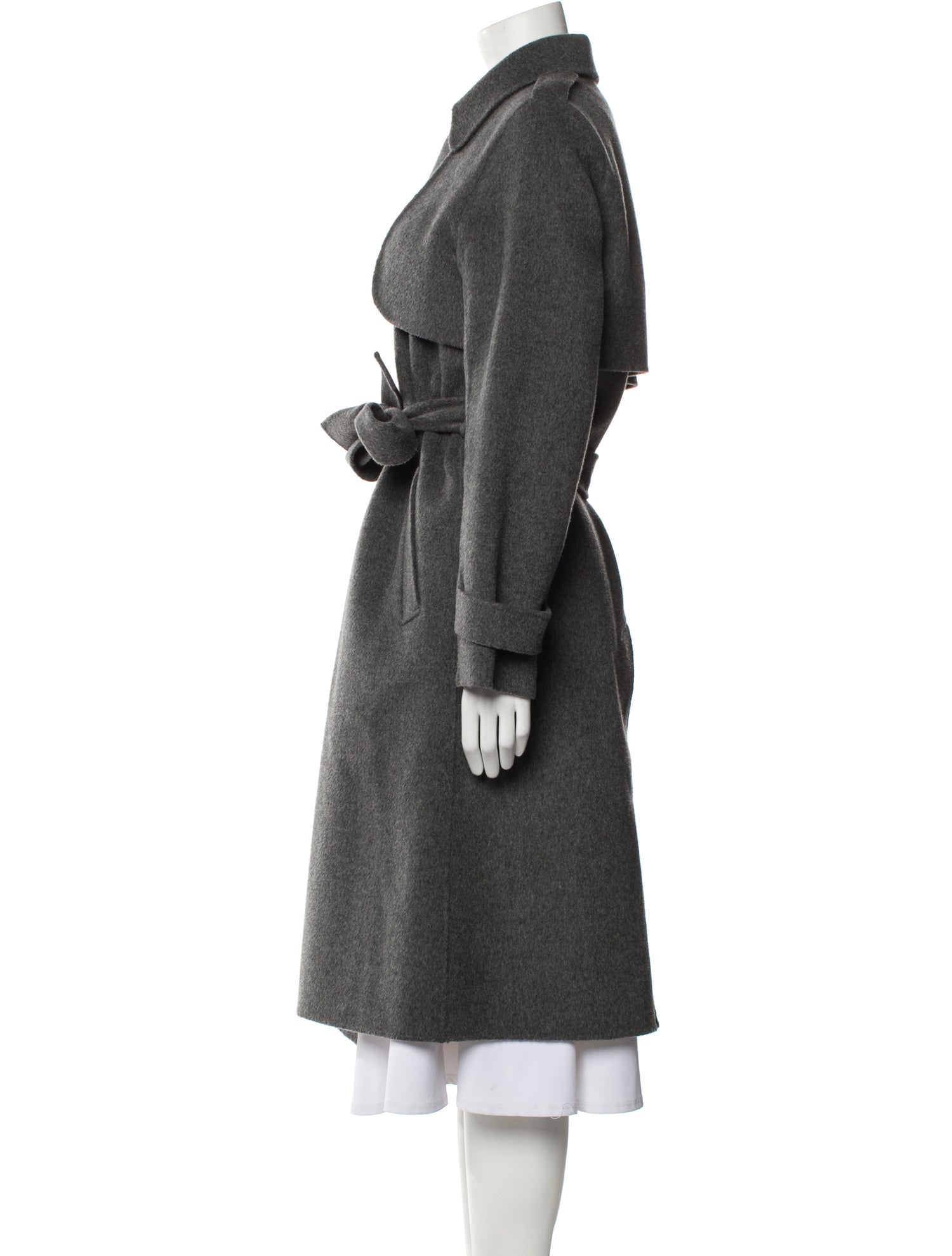 Theory Wool Trench Coat