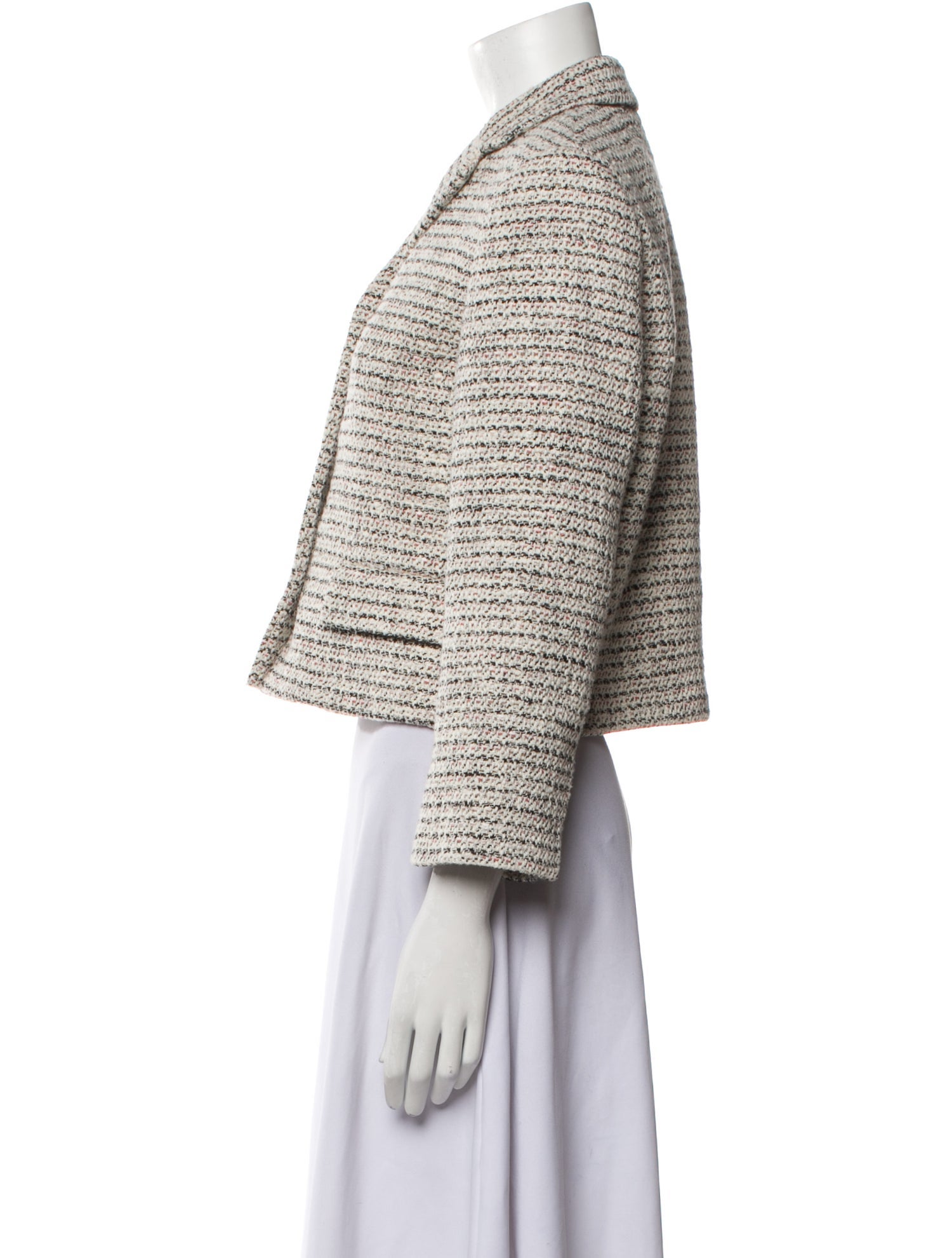 Theory Tweed Pattern Blazer