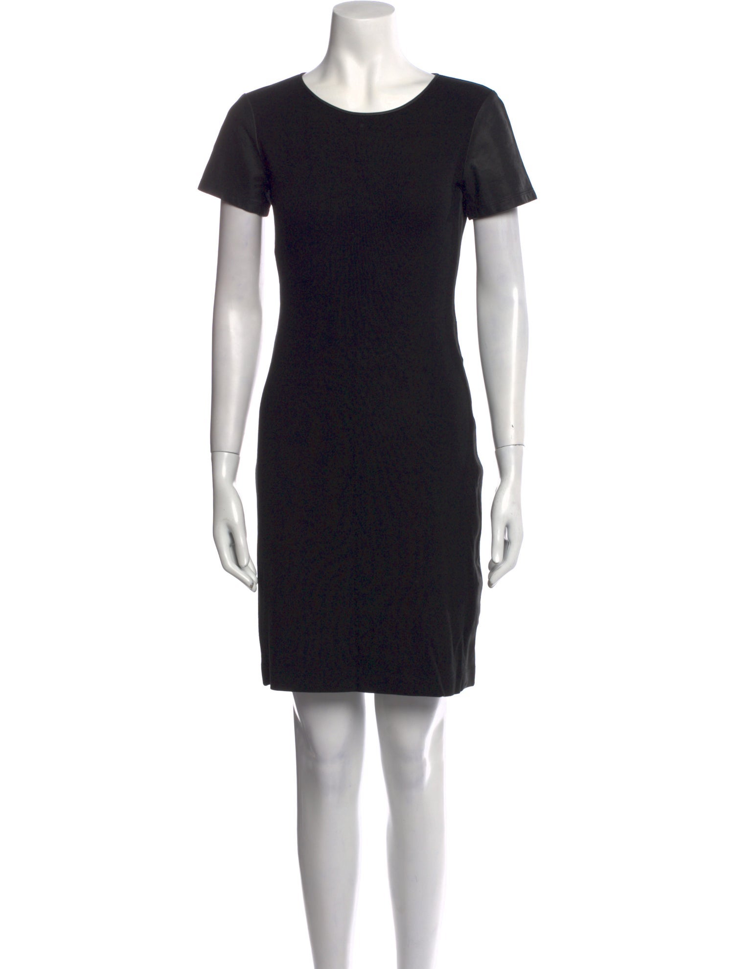 Theory Leather Mini Dress