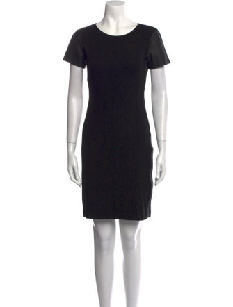 Theory Leather Mini Dress