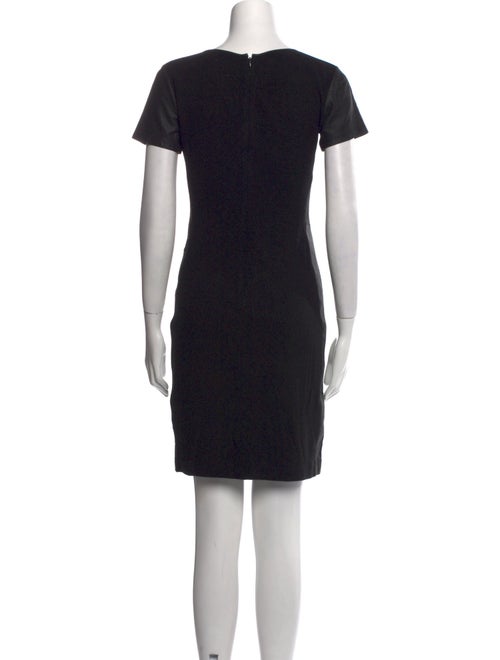 Theory Leather Mini Dress