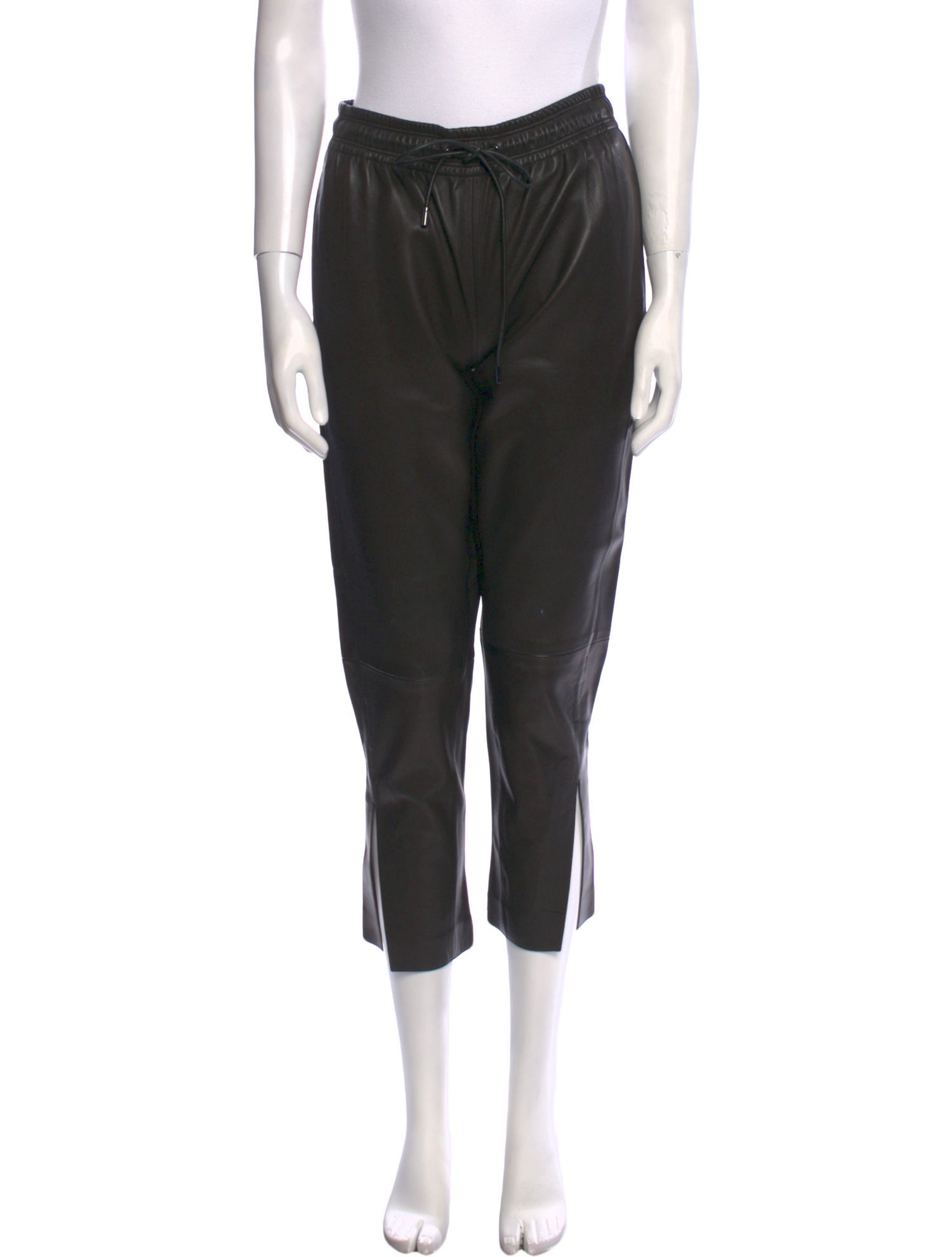 Theory Leather Skinny Leg Pants