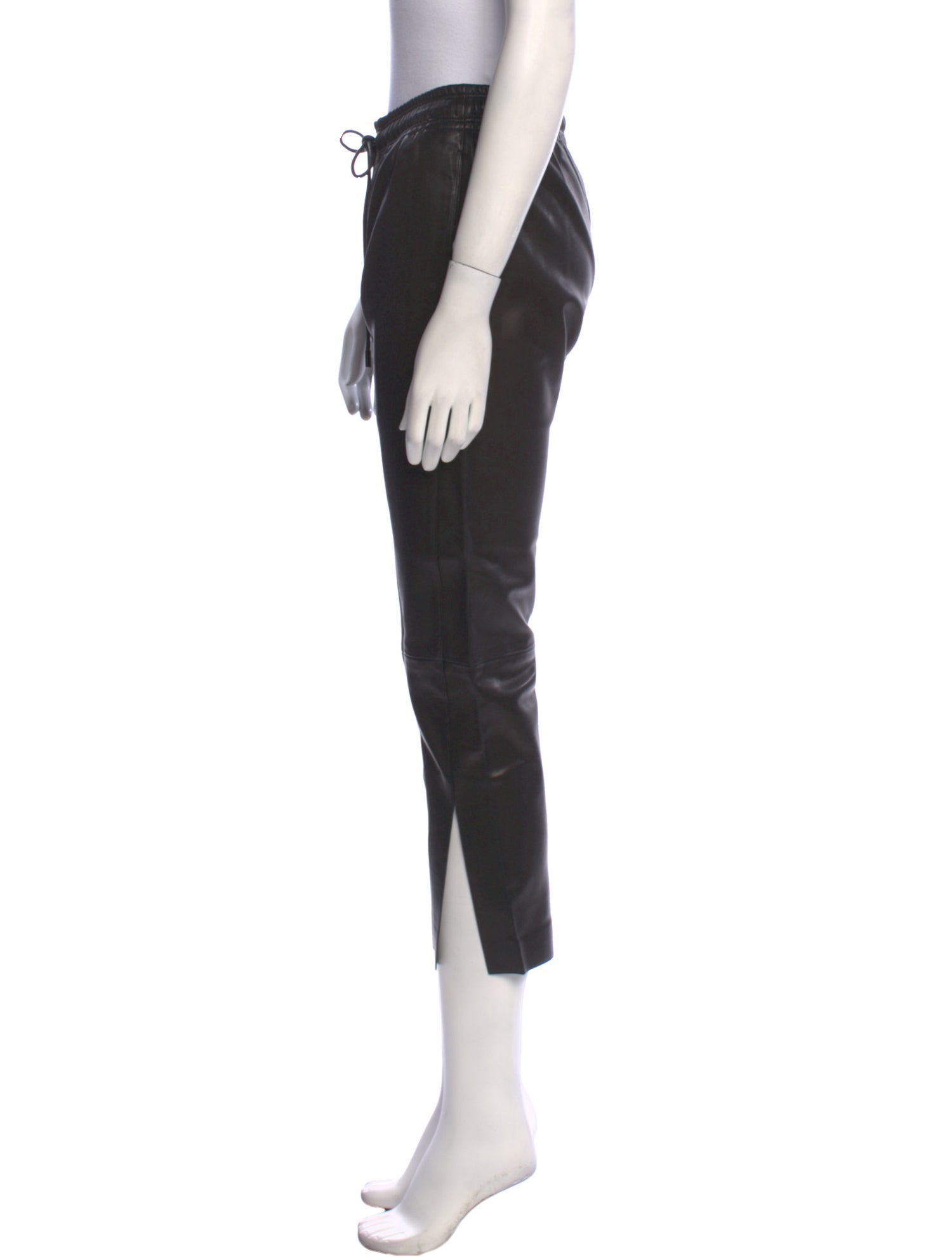 Theory Leather Skinny Leg Pants