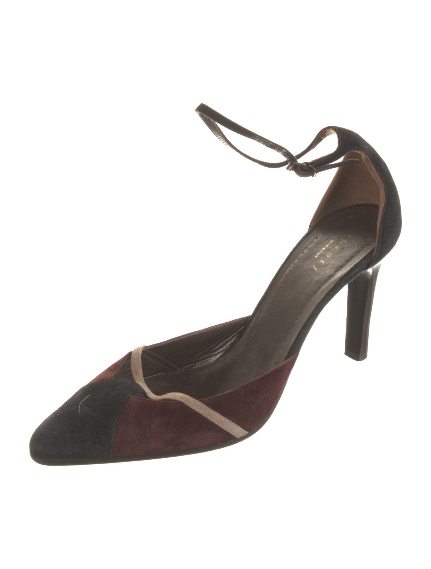 Theory Suede D'Orsay Pumps