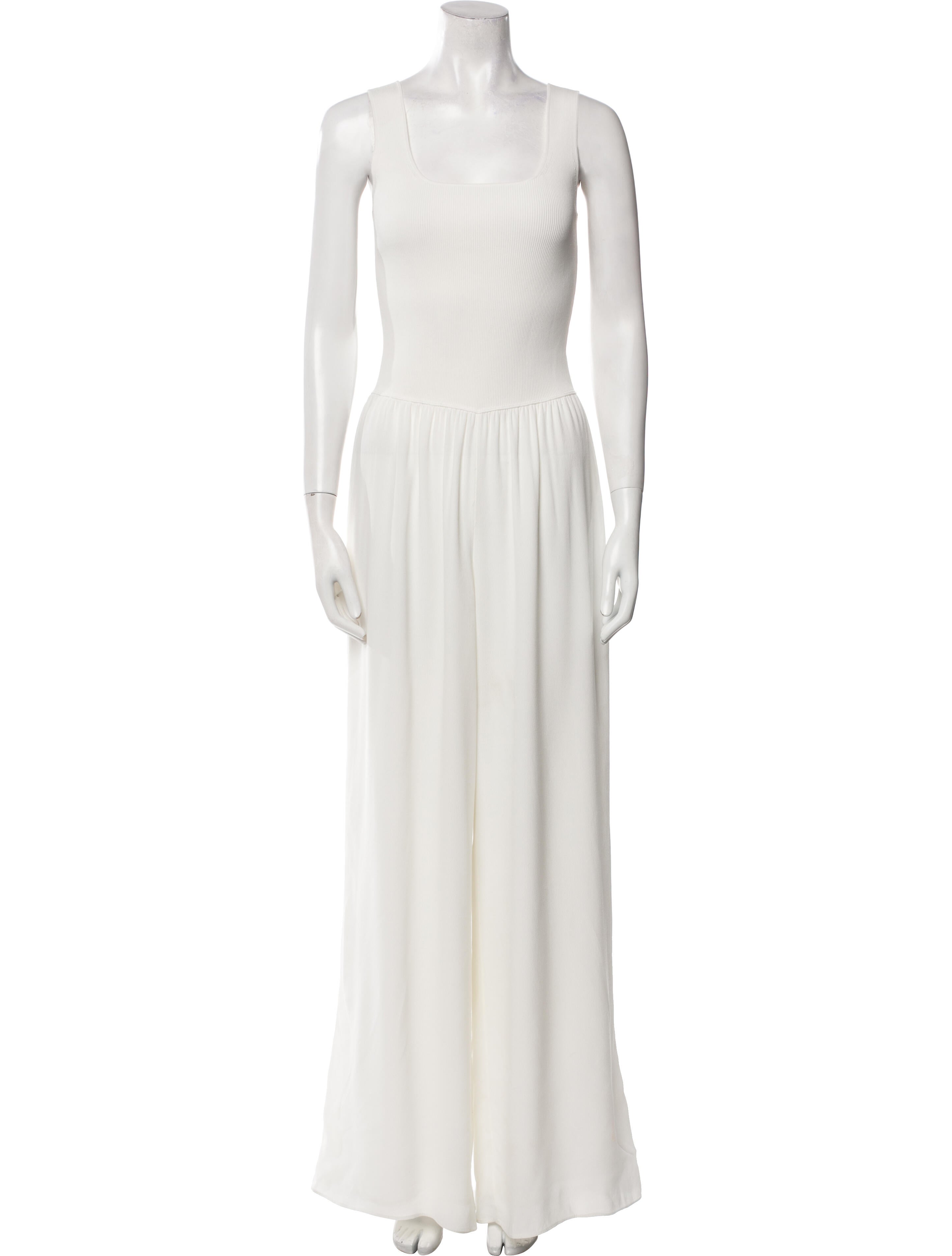 Theory Square Neckline Jumpsuit