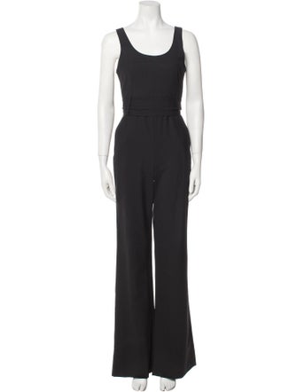 Theory Wool Scoop Neck Jumpsuit