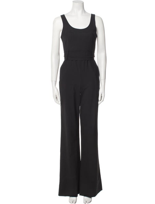 Theory Wool Scoop Neck Jumpsuit