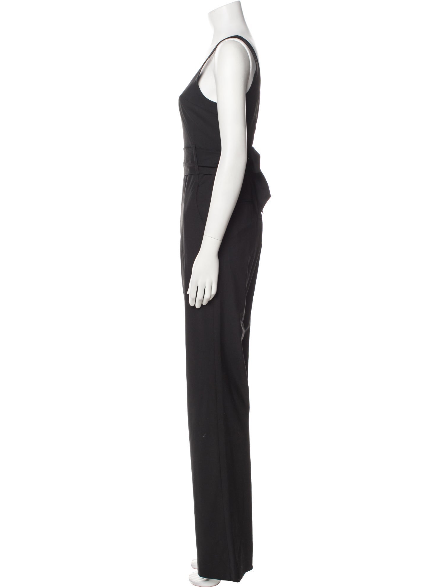 Theory Wool Scoop Neck Jumpsuit
