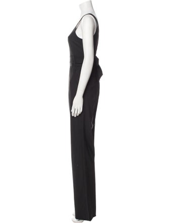 Theory Wool Scoop Neck Jumpsuit