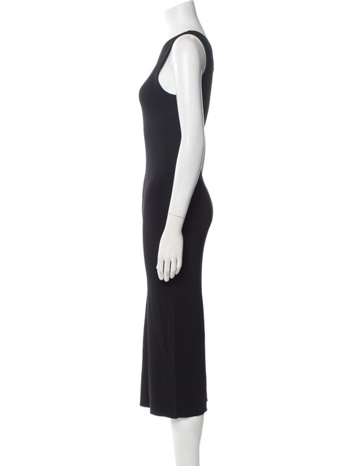Theory One-Shoulder Midi Length Dress