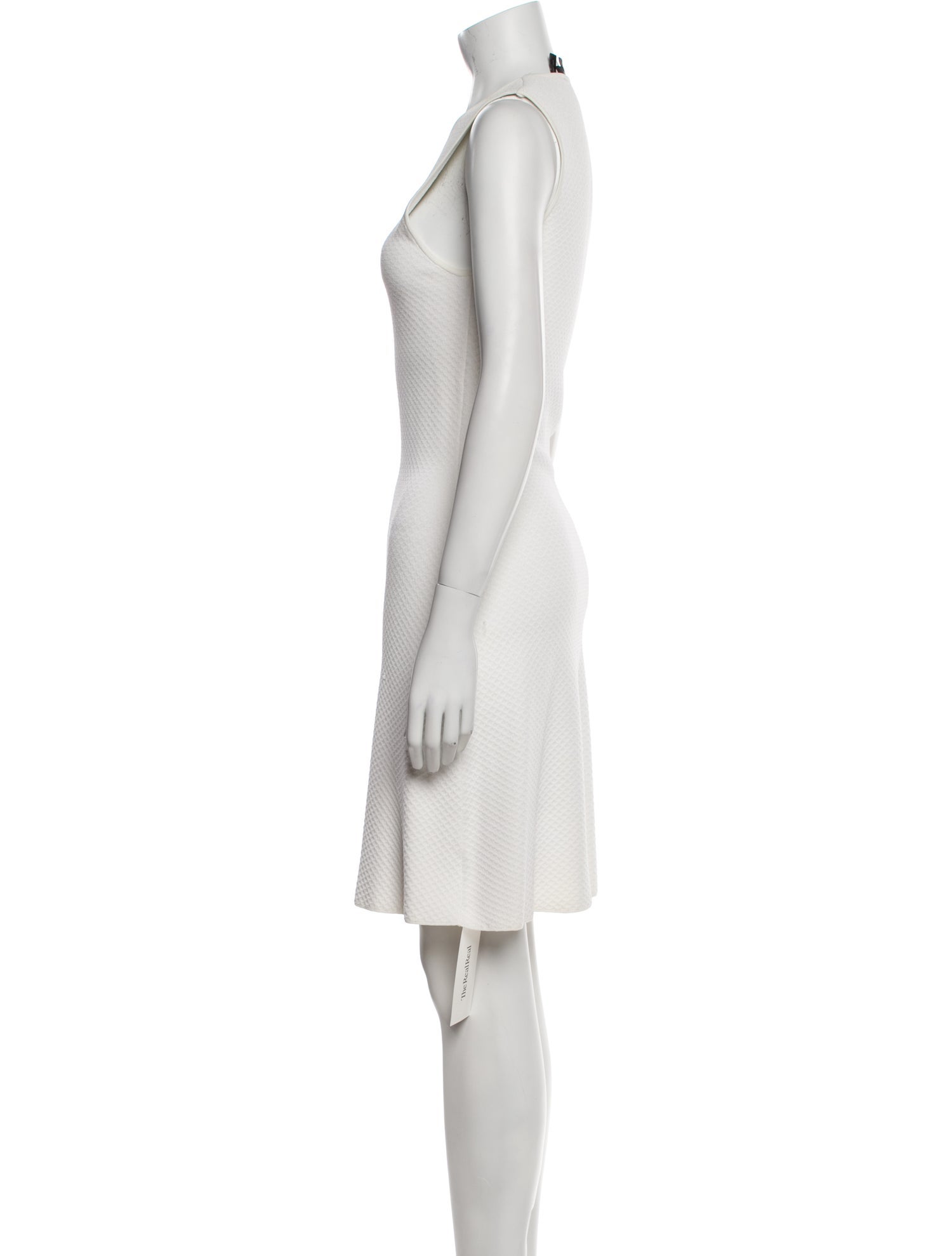 Theory Scoop Neck Knee-Length Dress