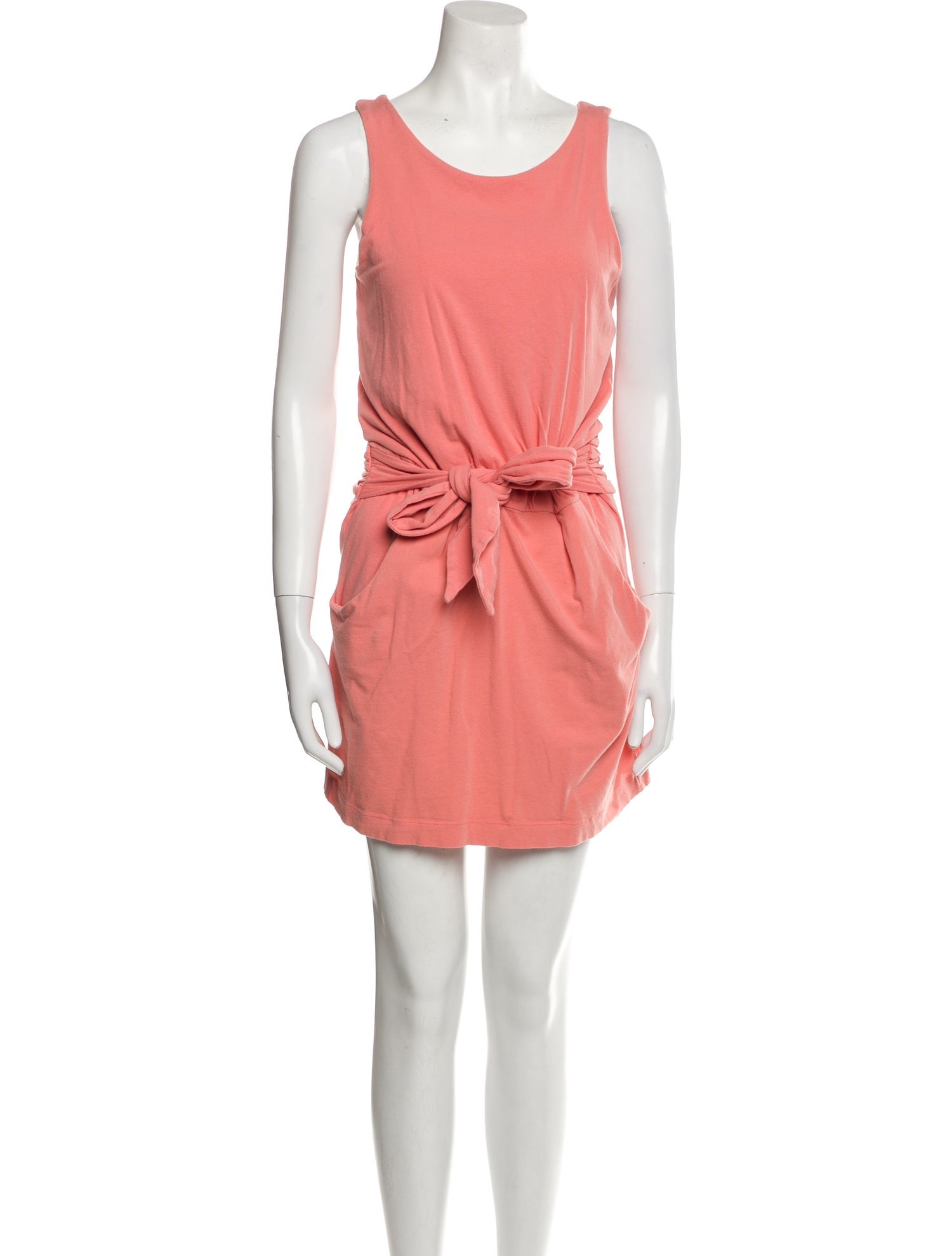 Theory Scoop Neck Mini Dress