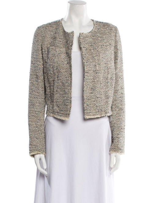 Theory Tweed Pattern Evening Jacket