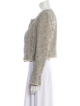 Theory Tweed Pattern Evening Jacket