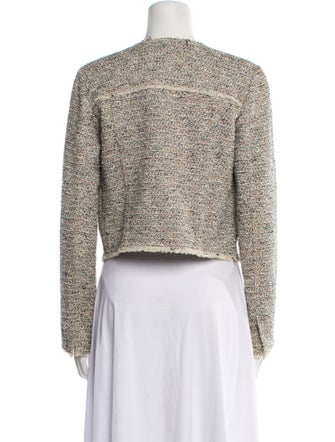 Theory Tweed Pattern Evening Jacket