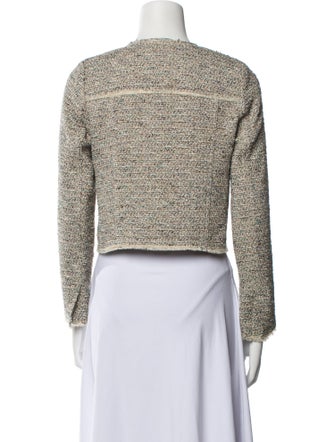 Theory Tweed Tweed Pattern Evening Jacket