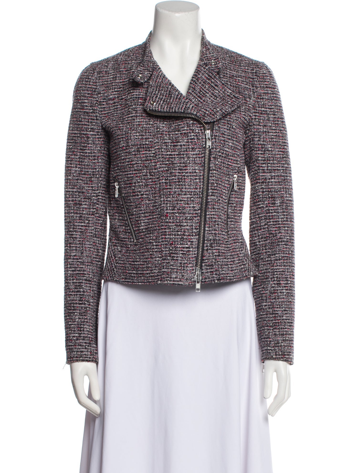 Theory Tweed Pattern Jacket