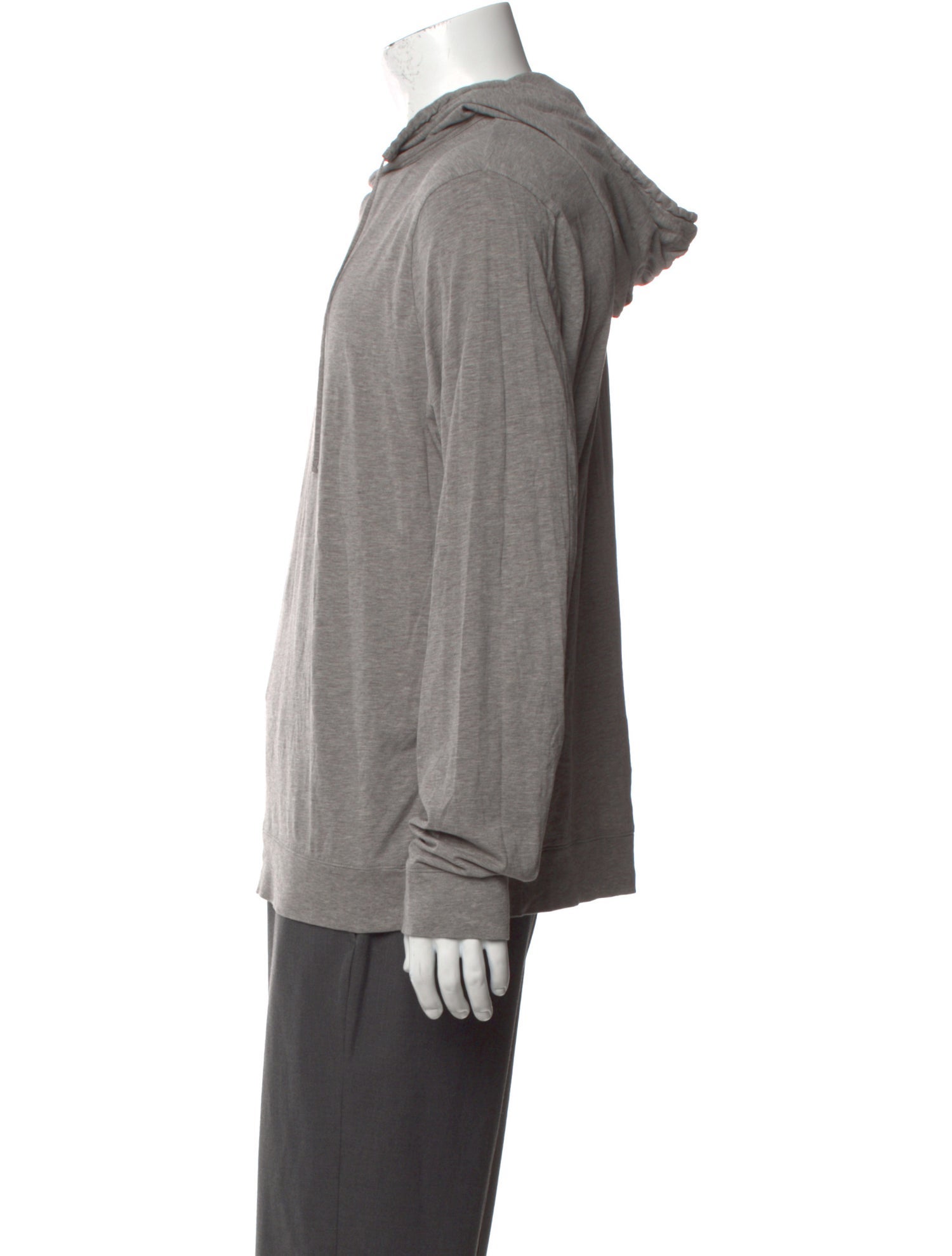 Theory Mock Neck Long Sleeve Hoodie