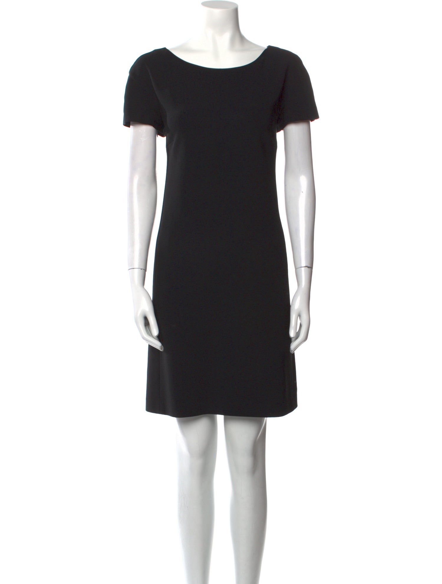 Theory Bateau Neckline Mini Dress