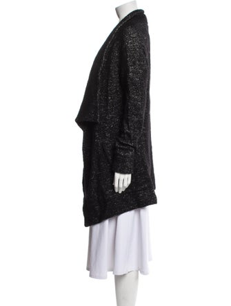 Theory Virgin Wool Collar Cardigan