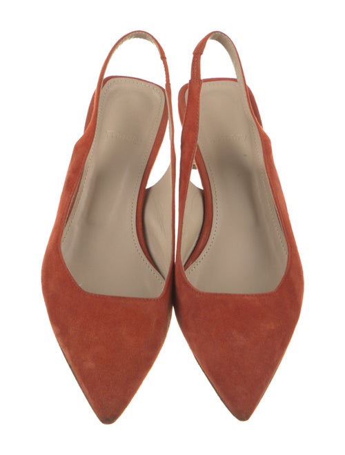 Theory Suede Slingback Pumps