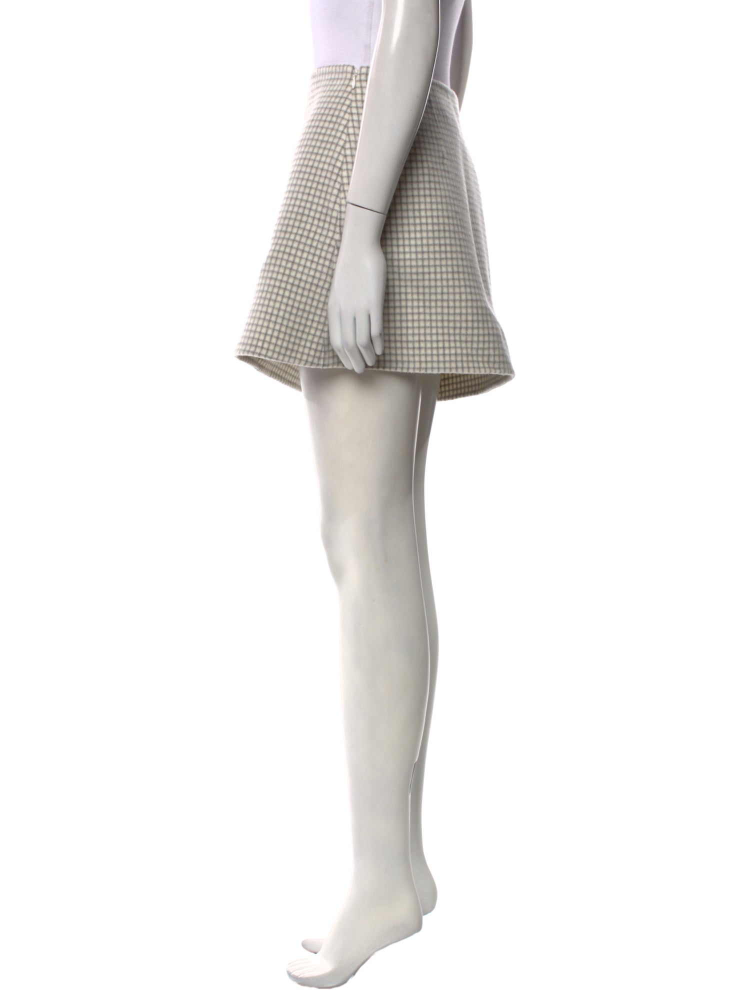 Theory Wool Mini Skirt w/ Tags