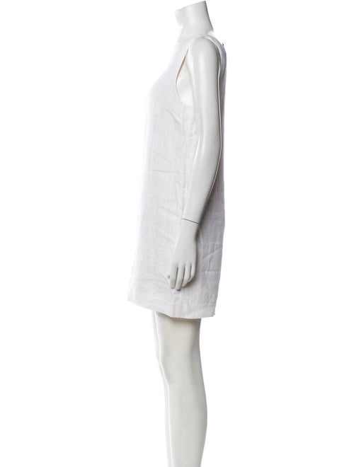 Theory Linen Scoop Neck Romper