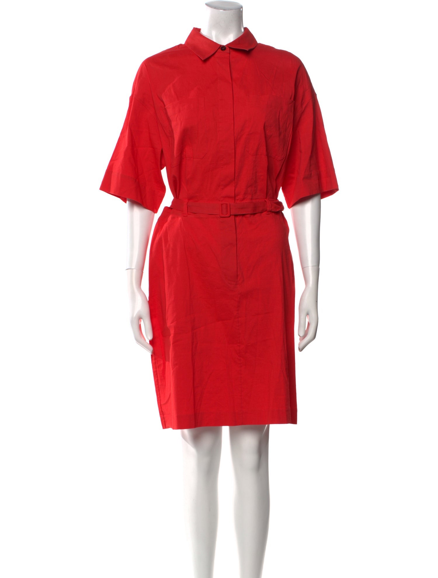 Theory Linen Knee-Length Dress w/ Tags