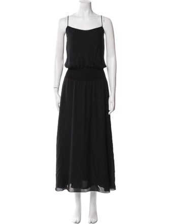 Theory Silk Long Dress