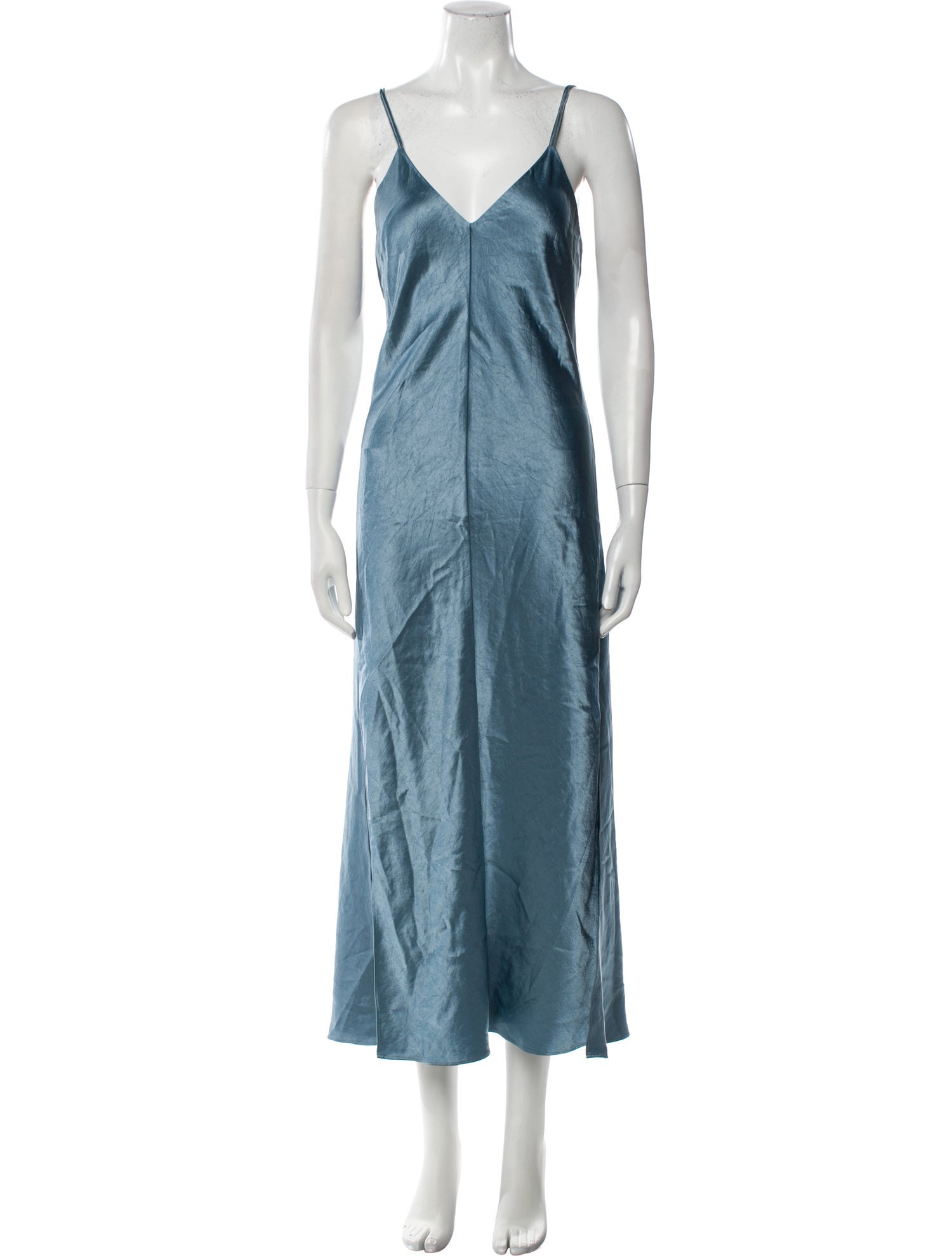 Theory V-Neck Long Dress