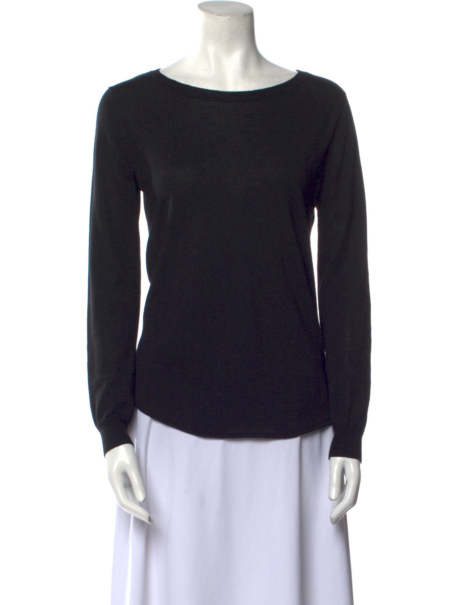 Theory Wool Bateau Neckline Sweater